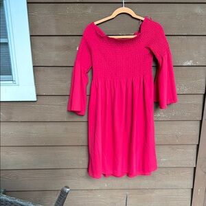 Sam Edelman red pheasant style lightweight dress size 14